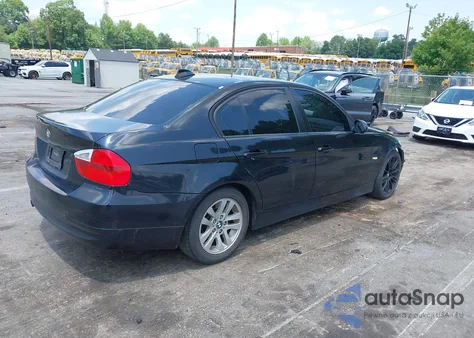 2006 BMW 325I из США, поврежденный, VIN WBAVB13596KX65960